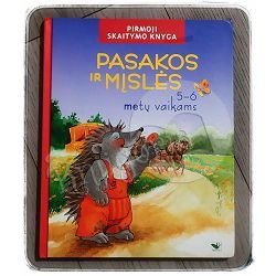 Pasakos ir mįslės. Pirmoji skaitymo knyga 5-6 metų vaikams