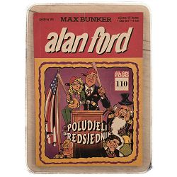 Alan Ford #110 Poludjeli predsjednik Max Bunker