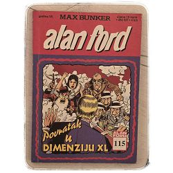 Alan Ford #115 Povratak u dimenziju XL Max Bunker