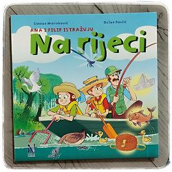 Ana i Filip istražuju na rijeci Simeon Marinković 