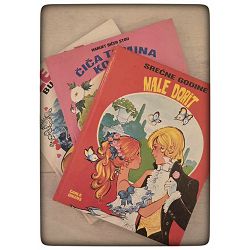 Biblioteka Mladost: Srećne godine male Dorit/ Čiča Tomina koliba/ Džejn Ejr Buntovnica