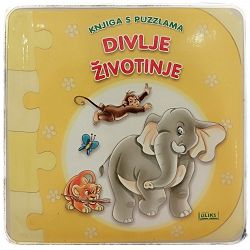Divlje životinje - knjiga s puzzlama 