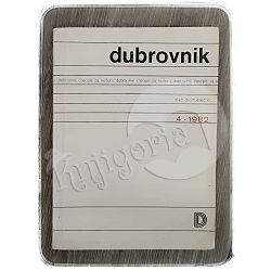 Dubrovnik: časopis za kulturu 4/1982.