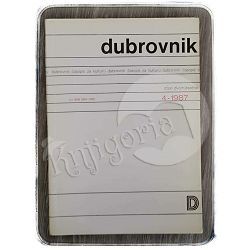 Dubrovnik: časopis za kulturu 4/1987.