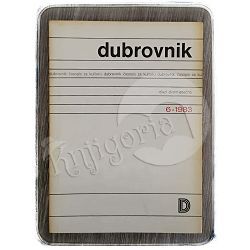Dubrovnik: časopis za kulturu 6/1983.