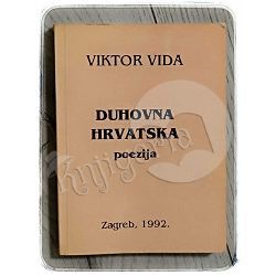 Duhovna Hrvatska: poezija Viktor Vida 