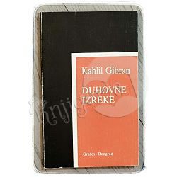 Duhovne izreke Kahlil Gibran