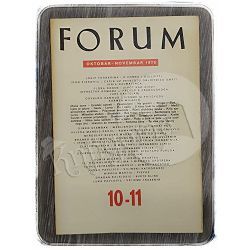 Forum časopis 10-11/1975.