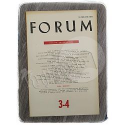 Forum časopis 3-4/1986.