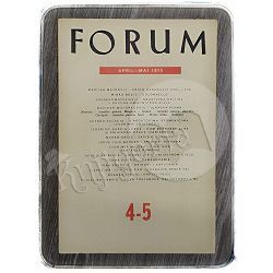 Forum časopis 4-5/1975.