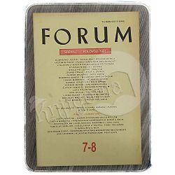 Forum časopis 7-8/1991. 