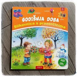 GODIŠNJA DOBA: slikovnica s prozorčićima