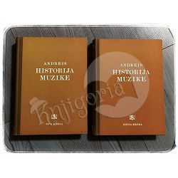 Historija muzike 1-2  Josip Andreis 