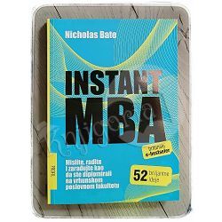 Instant MBA Nicholas Bate