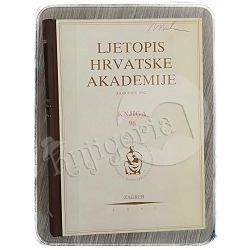 Ljetopis Hrvatske akademije znanosti i umjetnosti za godinu 1992. Knj. 96 Milan Moguš