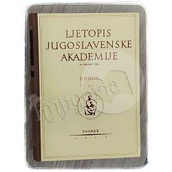 Ljetopis Jugoslavenske akademije znanosti i umjetnosti za godinu 1988. Knj. 92 Hrvoje Požar