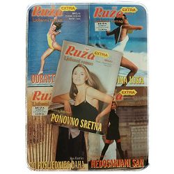 Ljubavni roman Ruža komplet