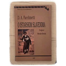 O istarskim slavenima D.A. Facchinetti / otpis