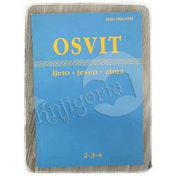 Osvit: hrvatski tromjesečnik za književnost i kulturu 2-3-4/1995.