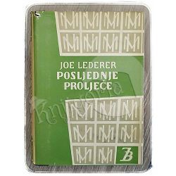 Posljednje proljeće Joe Lederer 