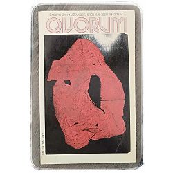Quorum: časopis za književnost broj 5/6 1961