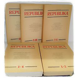 Republika: časopis za književnost 1-2, 3-4, 7-8, 9-10, 11-12/ 1988.