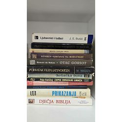 Set 12 knjiga mješano / otpis