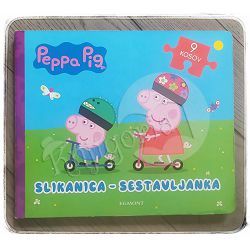 Pujsa Pepa slikanica sestavljanka - Peppa Pig