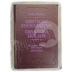 Smrtnost stanovništva: Crna Gora 1878-1978 Ljubica Radović