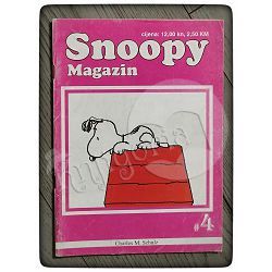 Snoopy magazin #4 Charles M. Schulz
