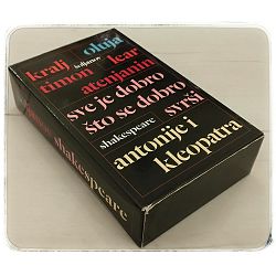 ŠOLJANOV SHAKESPEARE: Oluja · Antonije i Kleopatra · Kralj Lear · Timon Atenjanin · Sve je dobro što se dobro svrši William Shakespeare