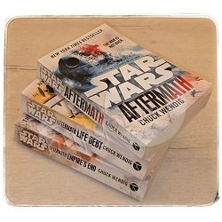 Star Wars Aftermath Trilogy 3 Books Collection Set By Chuck Wendig (Aftermath, Life Debt, Empires End)