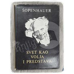 Svet kao volja i predstava 1 dio Arthur Schopenhauer