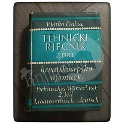 Tehnički rječnik 2 dio Vlatko Dabac