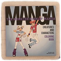 The Monster Book of Manga Creatures and Characters Coloring Book  Estudio Joso, Ikari Studio 