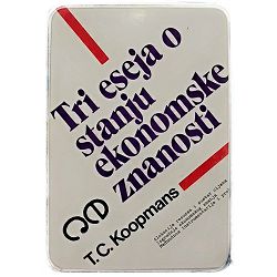 Tri eseja o stanju ekonomske znanosti T.C. Koopmans