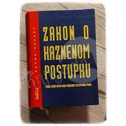 ZAKON O KAZNENOM POSTUPKU Davor Krapac