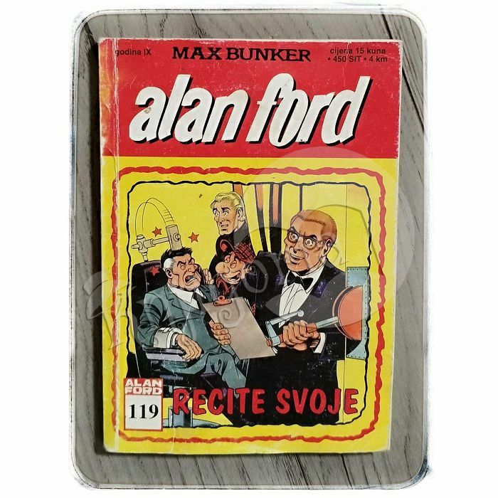 Alan Ford #119 Max Bunker