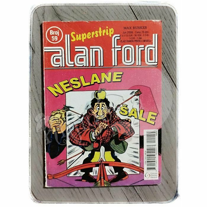 Alan Ford Superstrip #59 Max Bunker