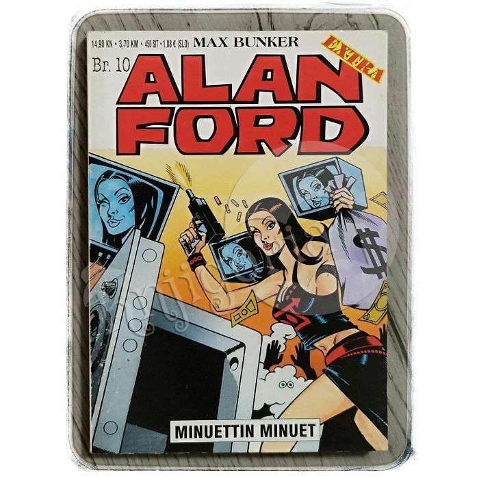 Alan Ford - Extra #10 Minuettin minuet Max Bunker