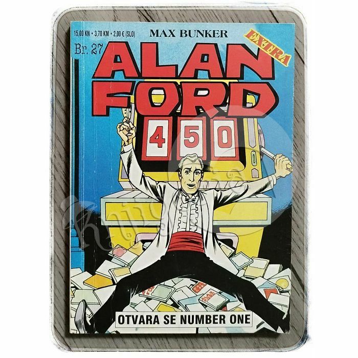 Alan Ford - Extra #27 Otvara se Number one Max Bunker