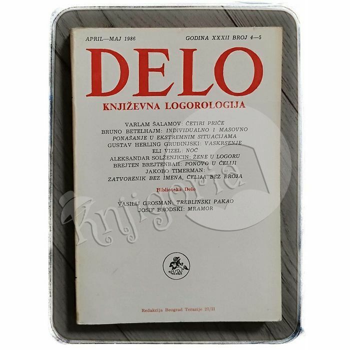 Delo XXXII/4-5 Književna logorologija