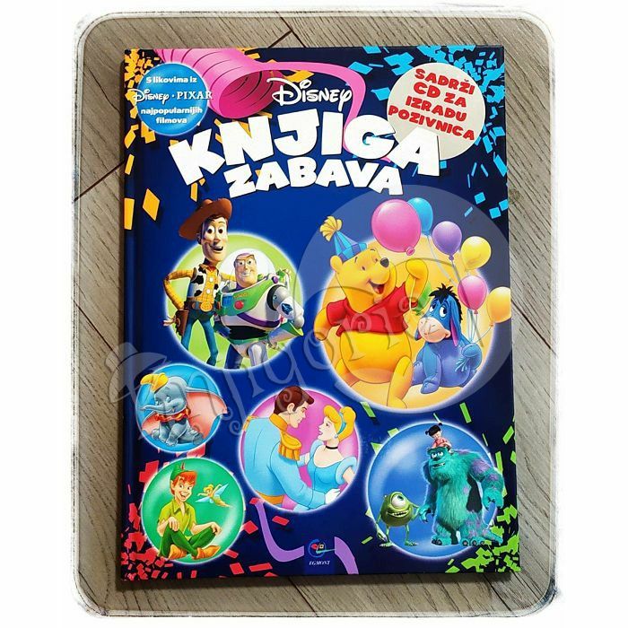 Disney Knjiga zabava + CD