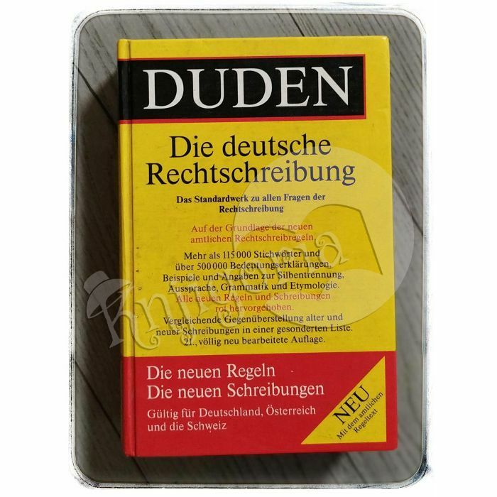 DUDEN 1 Die deutsche Rechtschreibung 