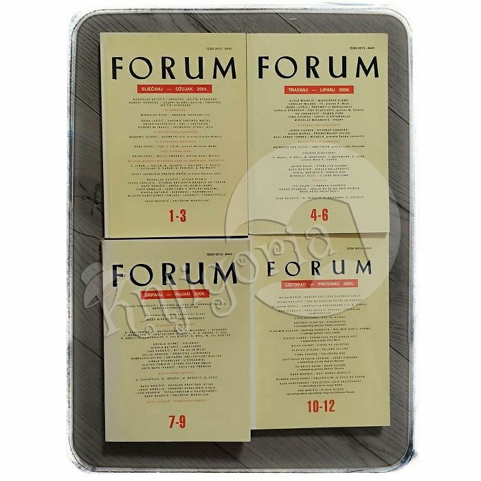 Forum časopis 2004. godina