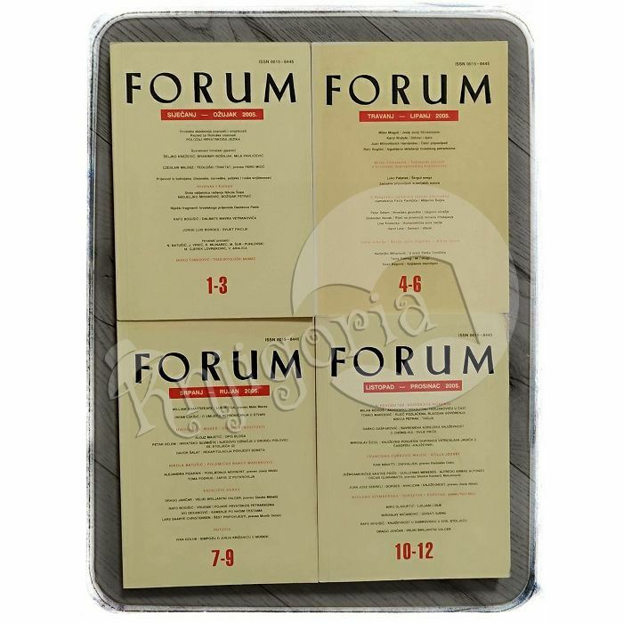 Forum časopis 2005. godina