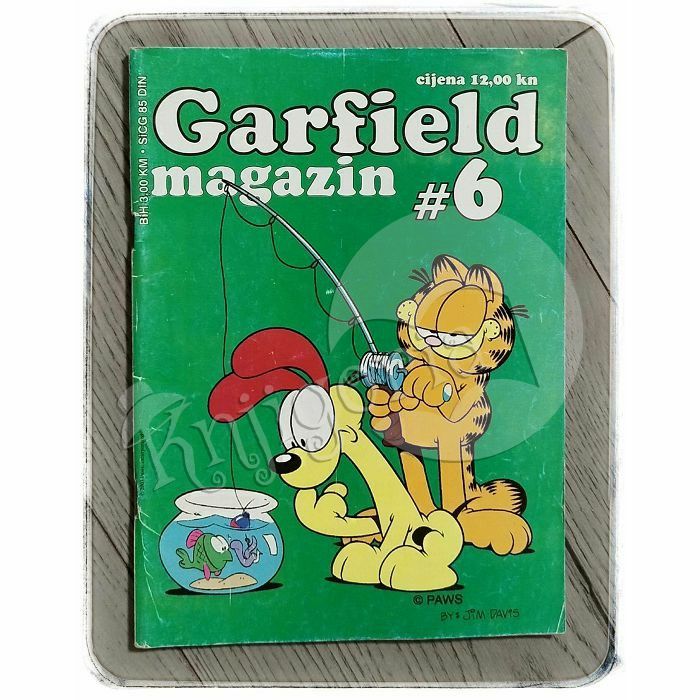 Garfield magazin #6 Jim Davis