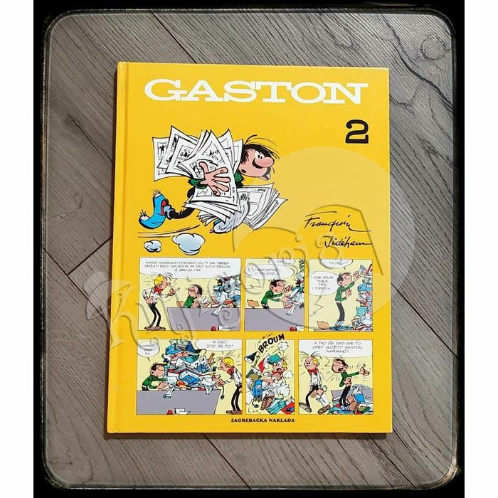 GASTON 2 Andre Franquin Jean de Mesmaeker (Jidehem)