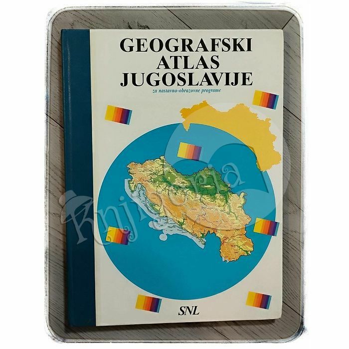 Geografski atlas Jugoslavije Ivan Bertić