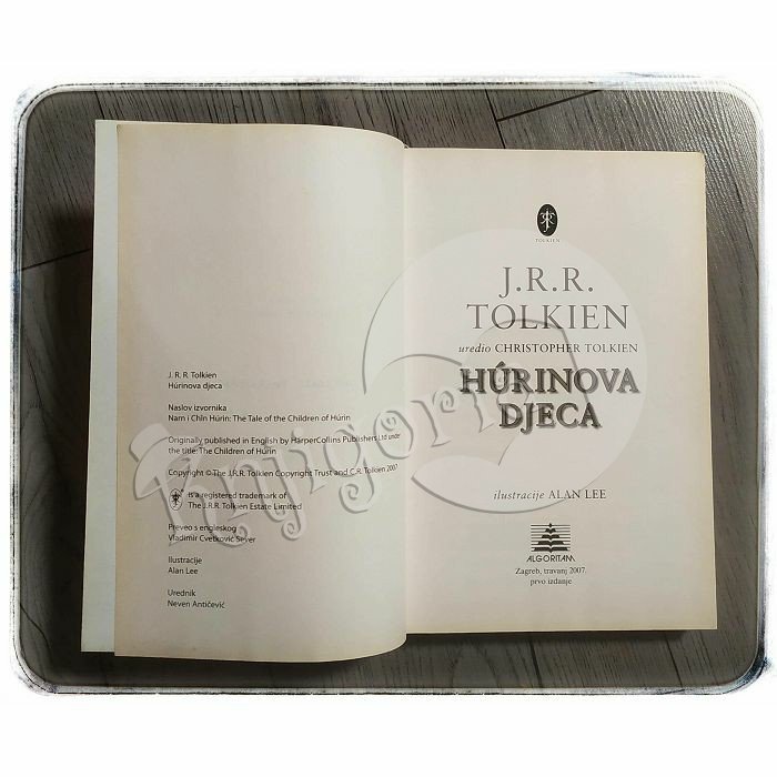 Hurinova djeca John Ronald Reuel Tolkien